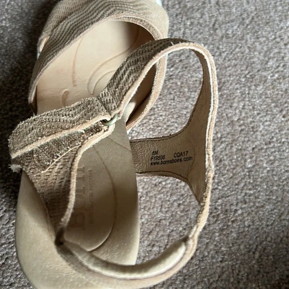 Born woman platform sandals size 8 - Picture 4 of 5